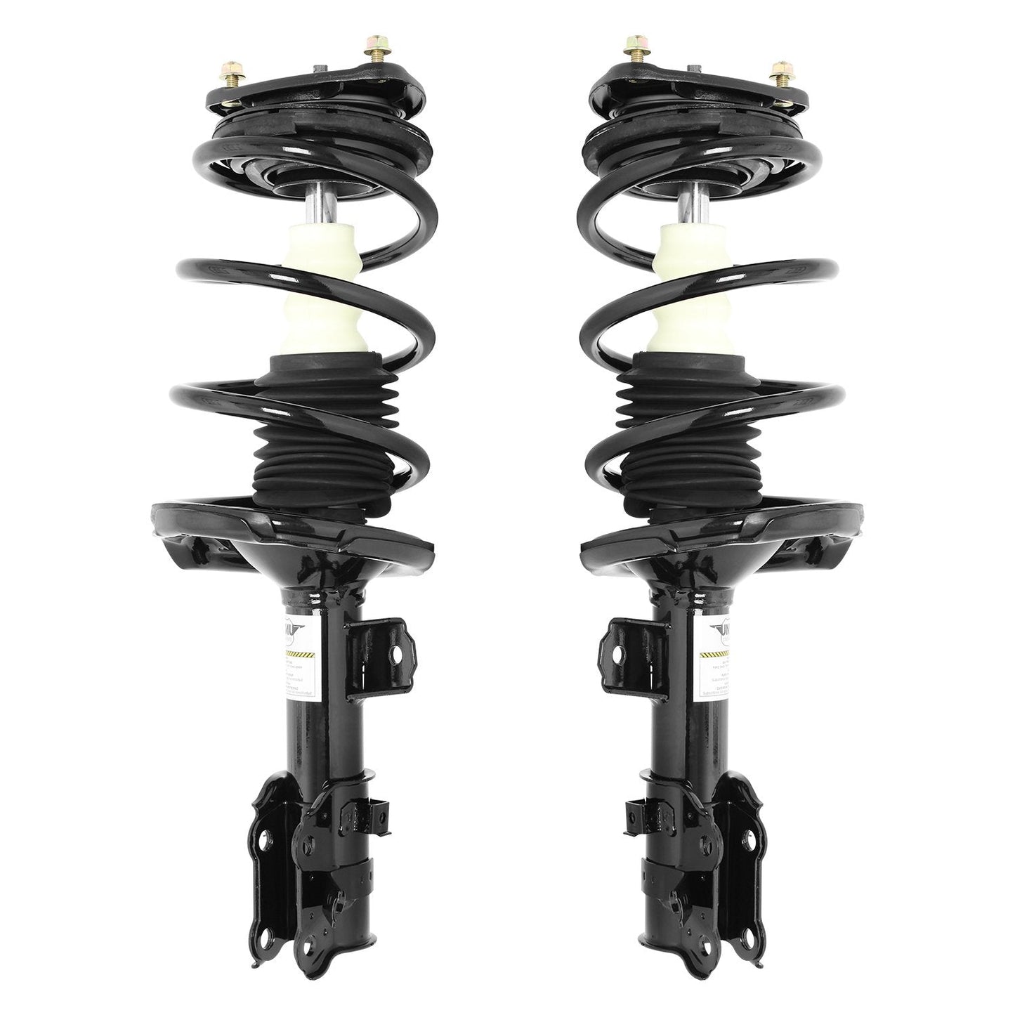UNITY AUTOMOTIVE 2-11135-11136-001 Front 2 Wheel Complete Strut Assembly Kit 2006-2011 Hyundai Accent