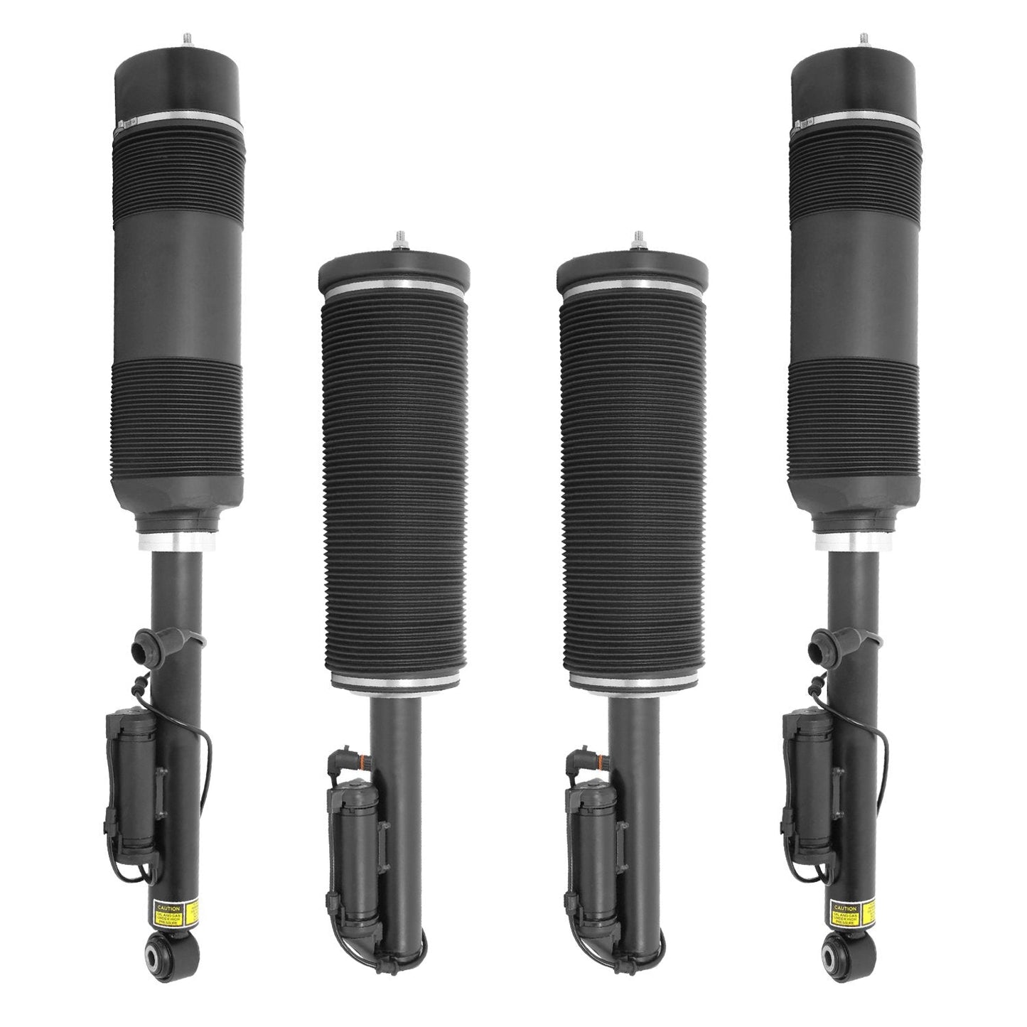 Elite 31-013400-4 Front and Rear Complete Strut Assembly Replacing Air Strut Assembly Conversion Kit