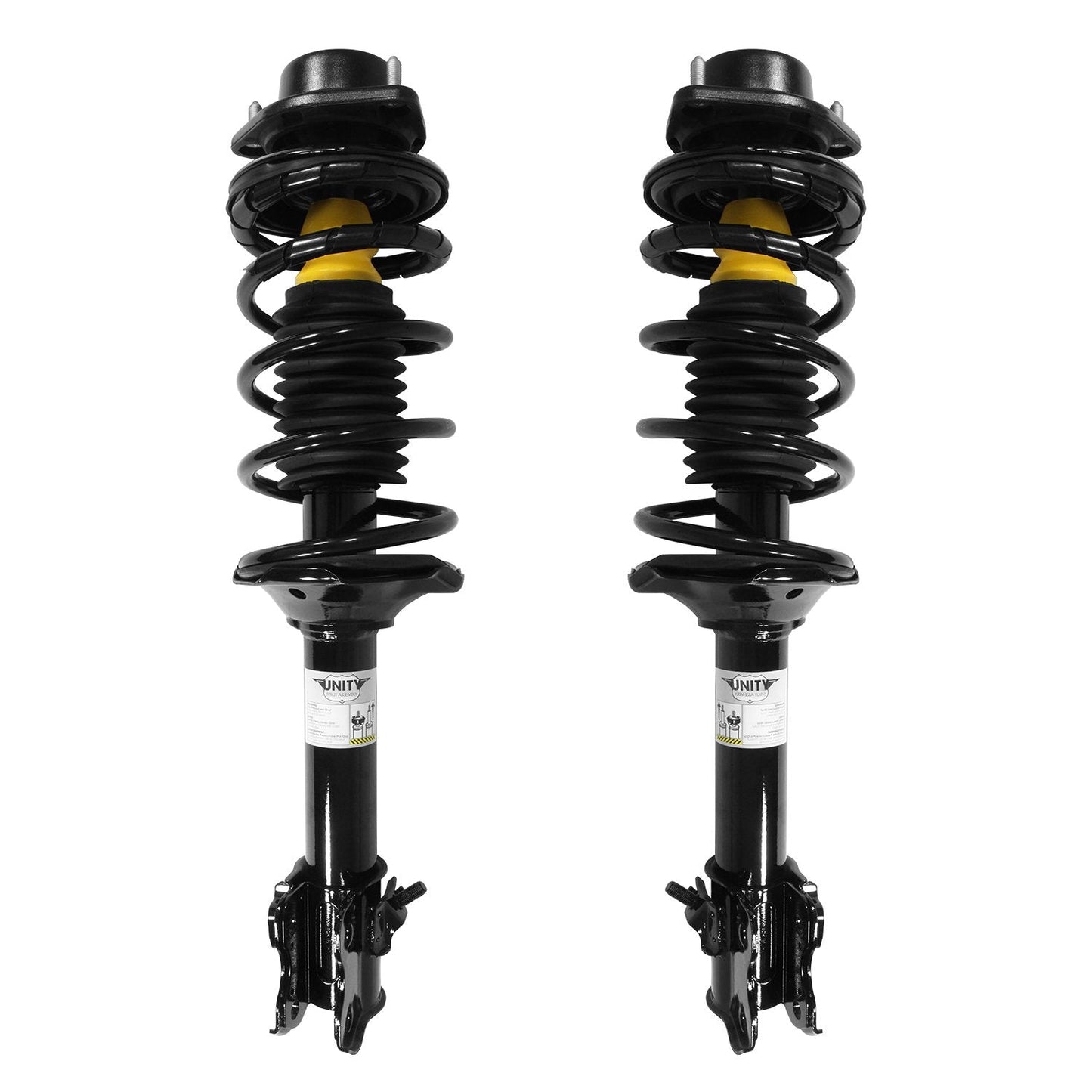 Unity Automotive 2-15121-15122-001 Rear 2 Wheel Complete Strut Assembly Kit 2001-2000 Nissan Altima