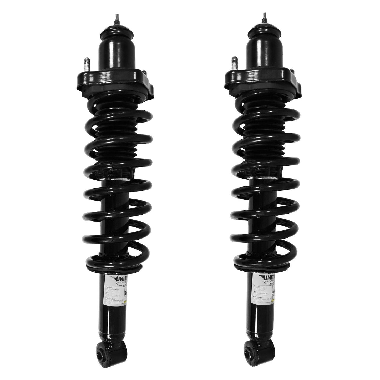 UNITY AUTOMOTIVE 2-15580-001 Rear 2 Wheel Complete Strut Assembly Kit 2007-2012 Dodge Caliber