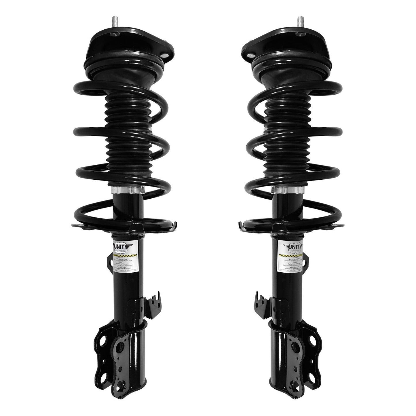 Unity Automotive 2-11801-11802-001 Front 2 Wheel Complete Strut Assembly Kit 2005-2010 Scion TC