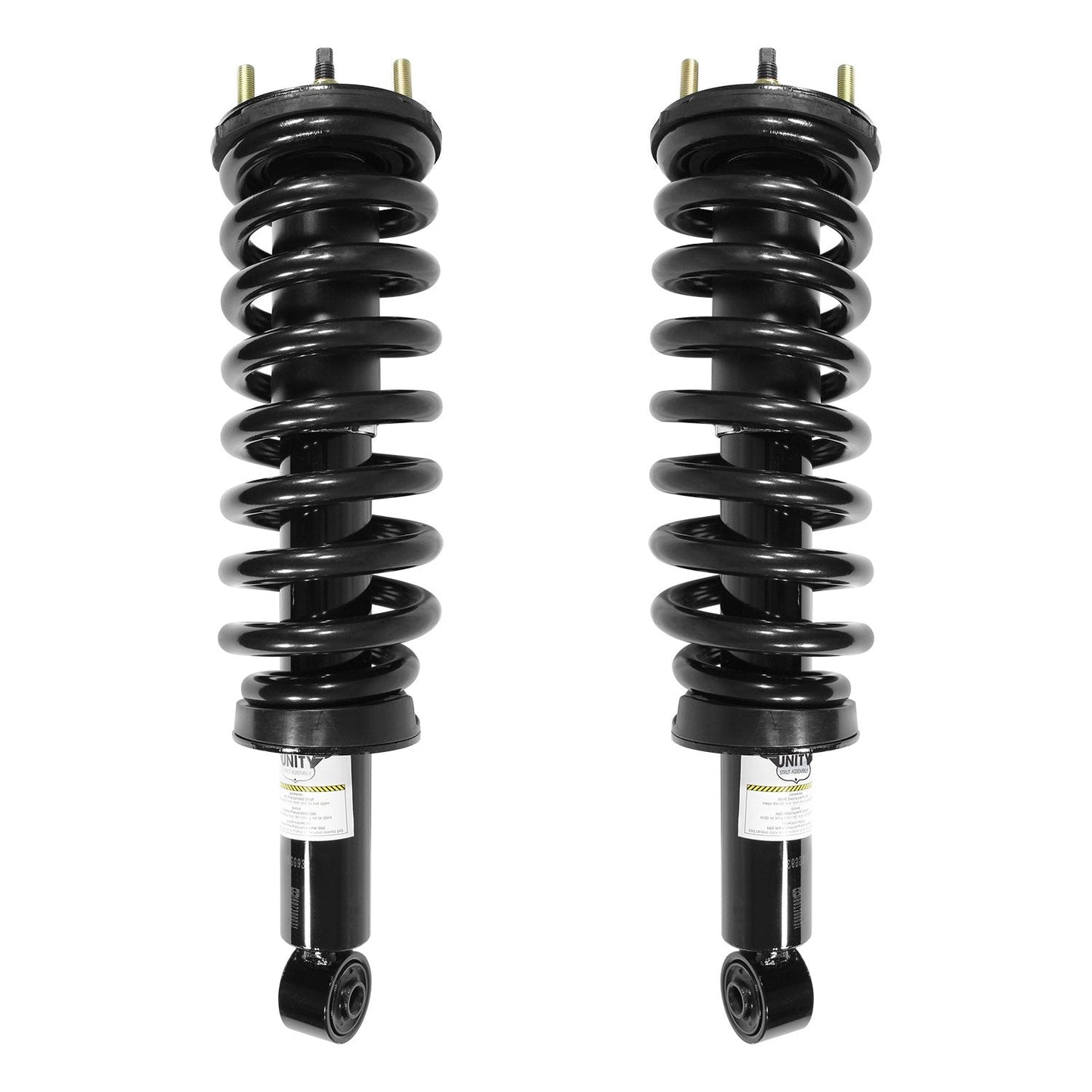 UNITY AUTOMOTIVE 2-11931-11932-001 Front 2 Wheel Complete Strut Assembly Kit 2000-2006 Toyota Tundra
