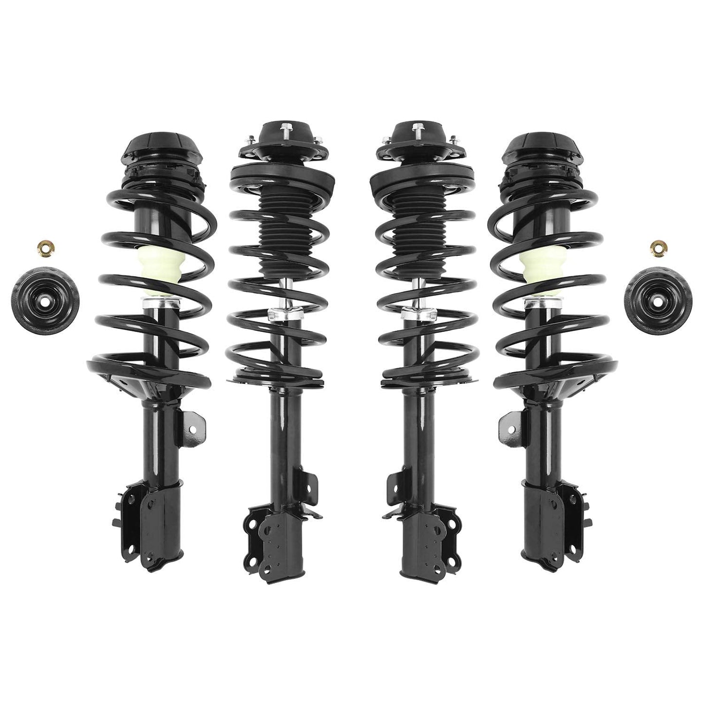 4-11423-15301-001 4 Wheel Complete Strut Assembly Kit 2004-2008 Suzuki Forenza, 2005-2008 Suzuki Reno