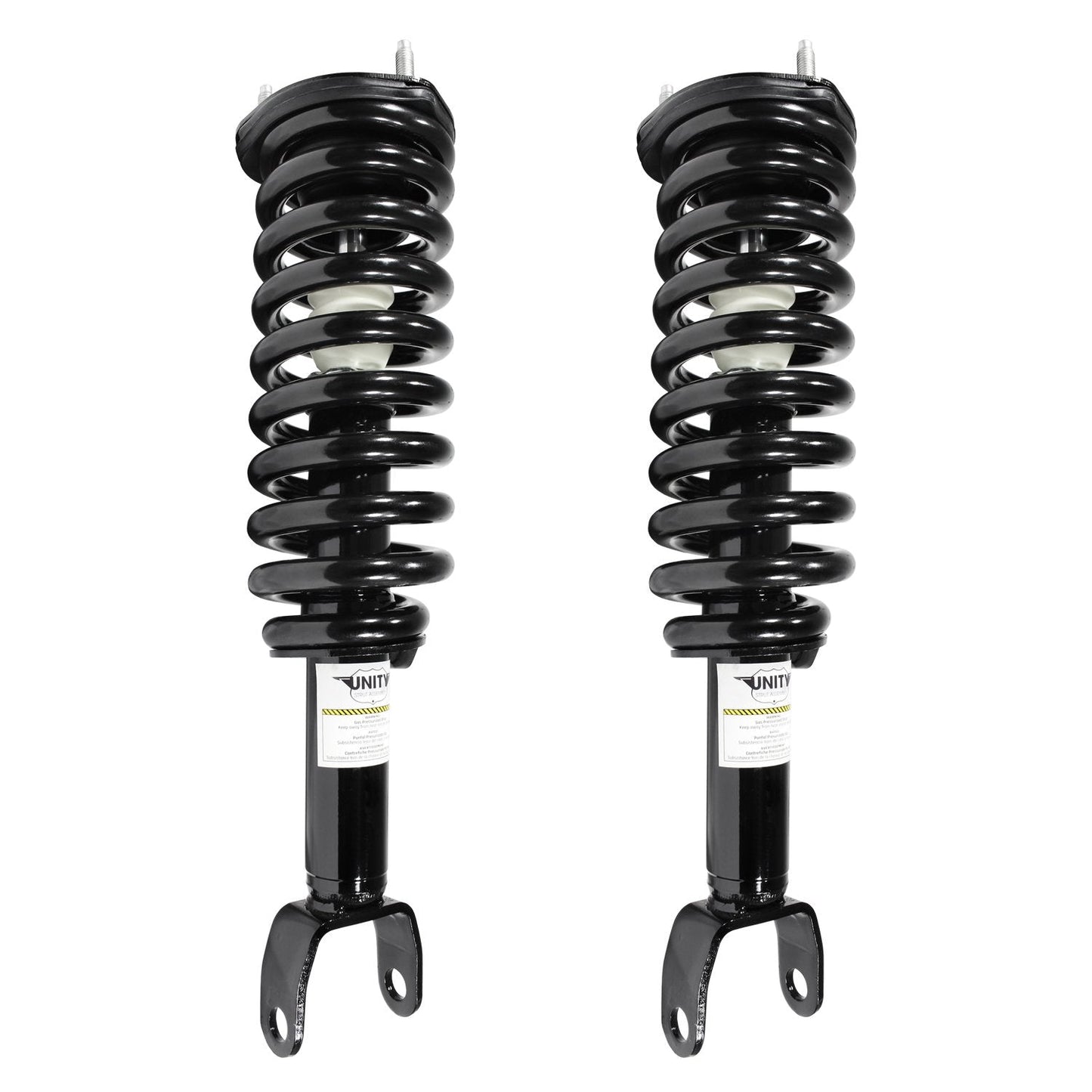 UNITY AUTOMOTIVE 2-11094-001 Front 2 Wheel Complete Strut Assembly Kit 2005-2009 Dodge Dakota