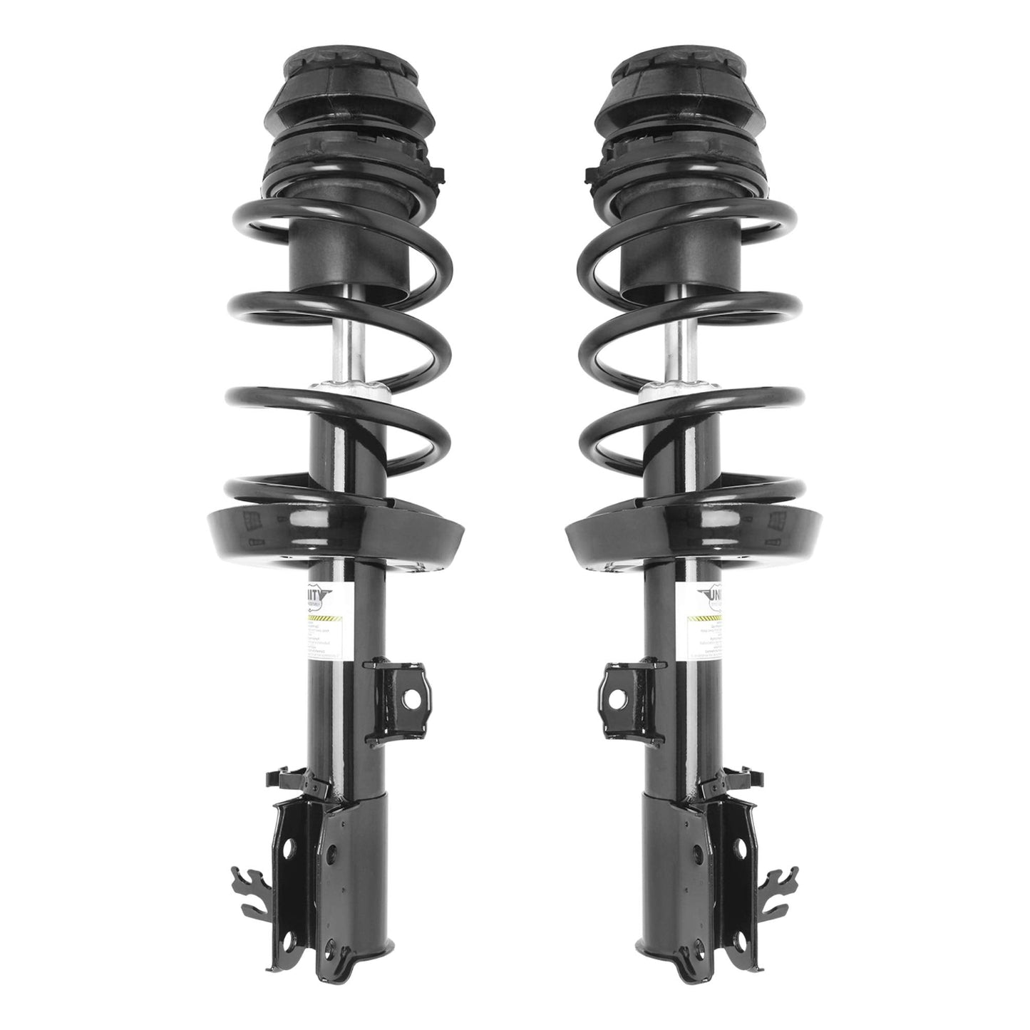 UNITY AUTOMOTIVE 2-11223-11224-001 Front 2 Wheel Complete Strut Assembly Kit 2001-2005 Saturn L300