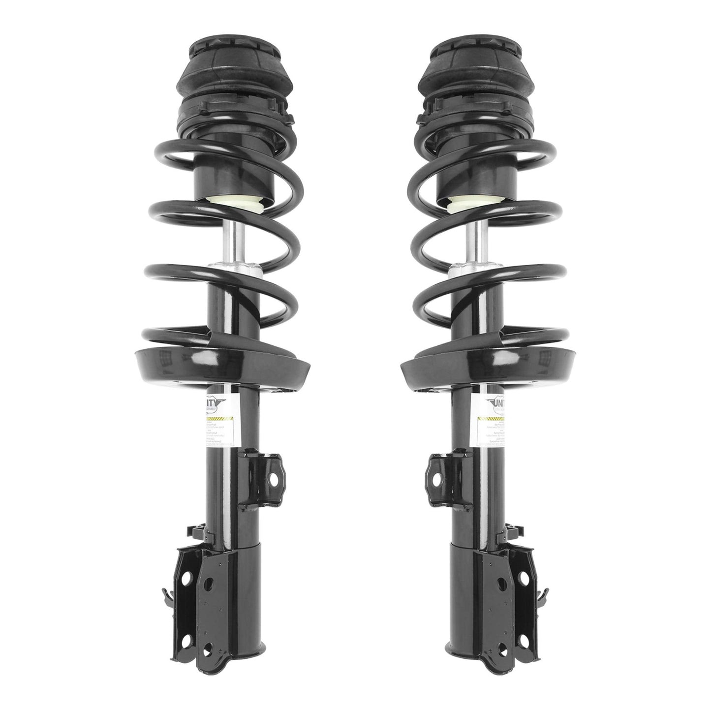 UNITY AUTOMOTIVE 2-11227-11228-001 Front 2 Wheel Complete Strut Assembly Kit 2001-2002 Saturn L100