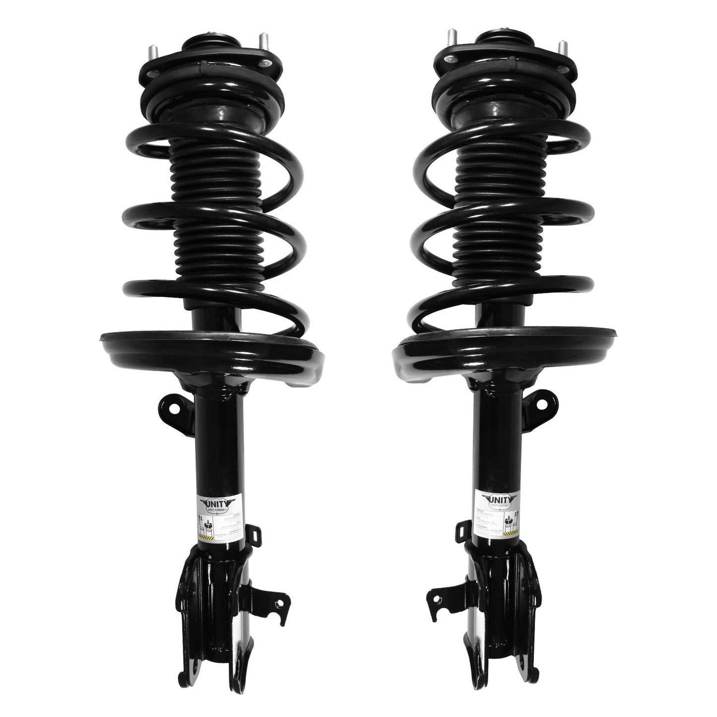 UNITY AUTOMOTIVE 2-11505-11506-001 Front 2 Wheel Complete Strut Assembly Kit 2006-2014 Honda Ridgeline