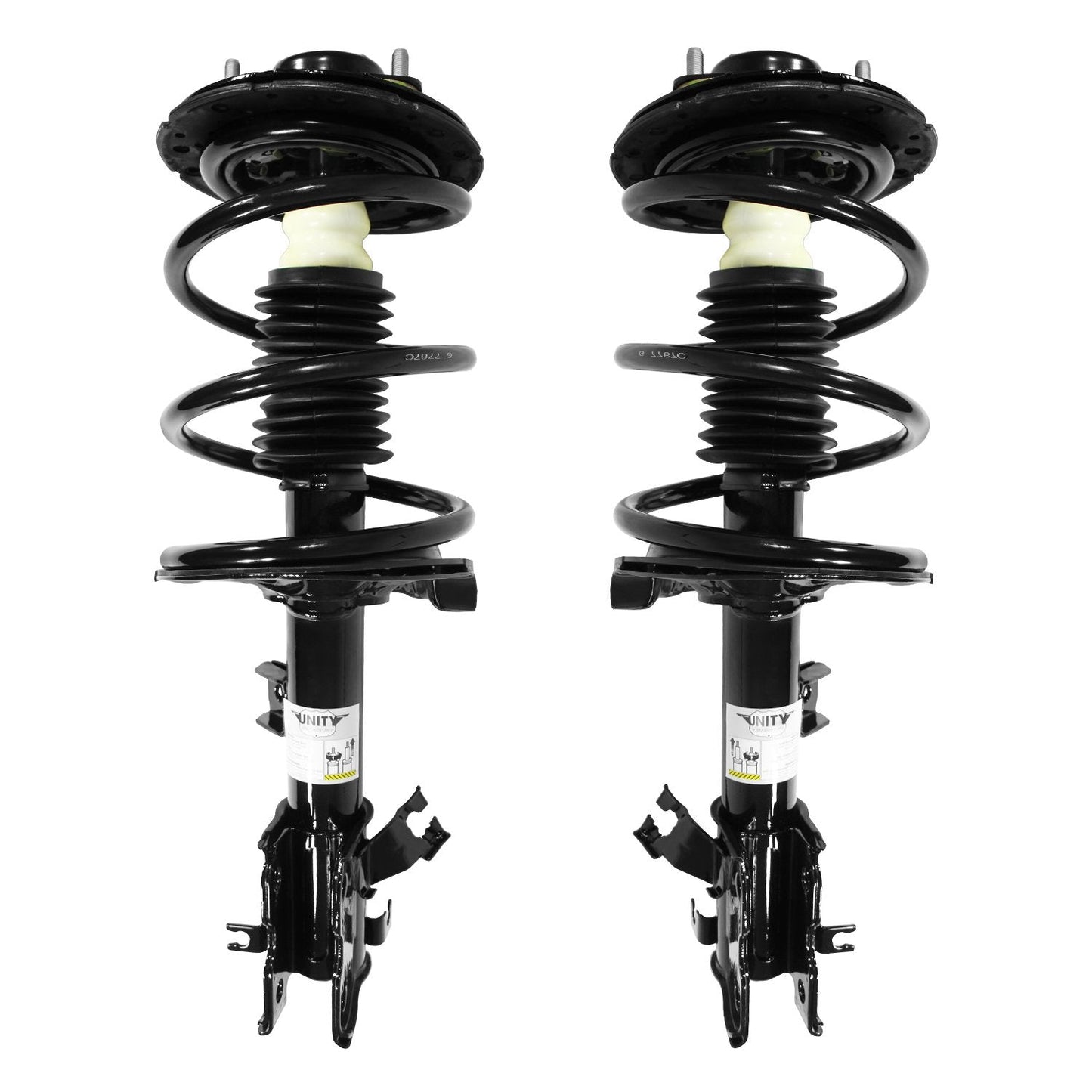 UNITY AUTOMOTIVE 2-11475-11476-001 Front 2 Wheel Complete Strut Assembly Kit 2004-2009 Nissan Quest