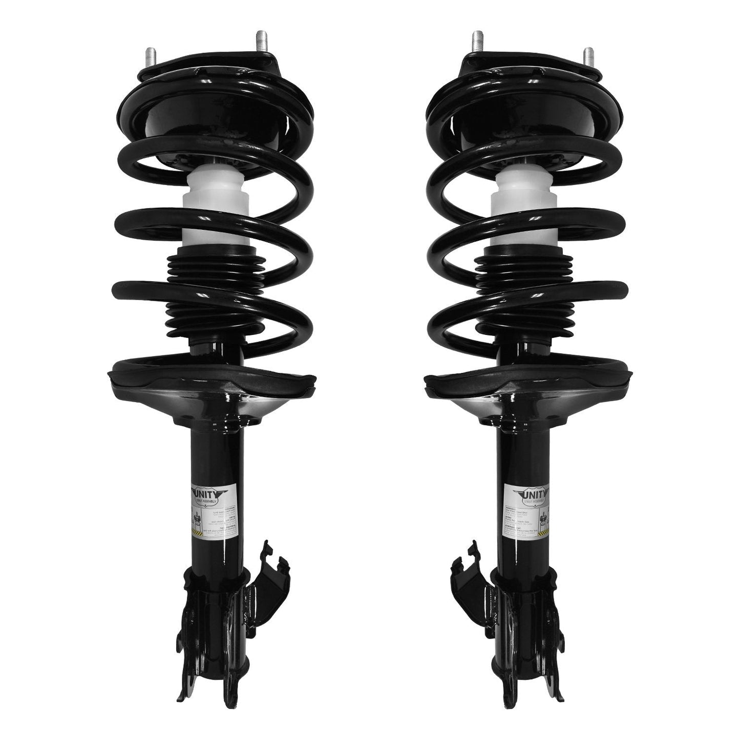 Unity Automotive 2-11433-11434-001 Front 2 Wheel Complete Strut Assembly Kit 2001-2002 Nissan Quest