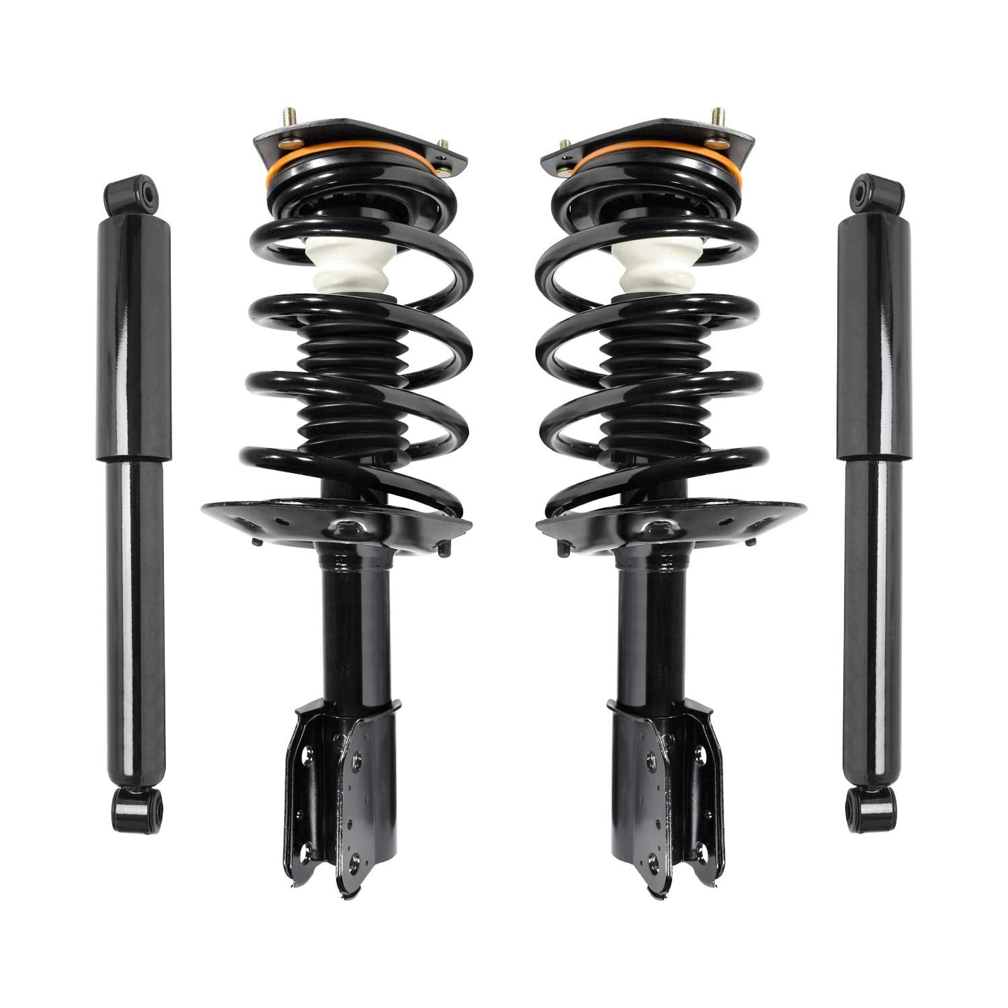 Unity Automotive 4-11210-251130-001 4 Wheel Complete Strut Assembly with Gas Shock Kit 1997-2005 Chevrolet Venture
