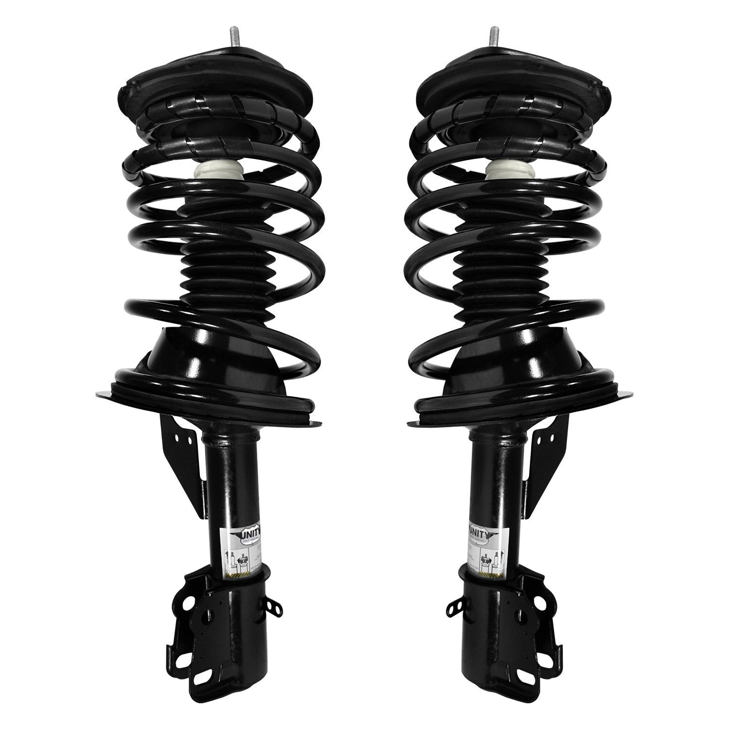 Unity Automotive 2-11461-11462-001 Front 2 Wheel Complete Strut Assembly Kit 1989-1994 Chrysler Lebaron