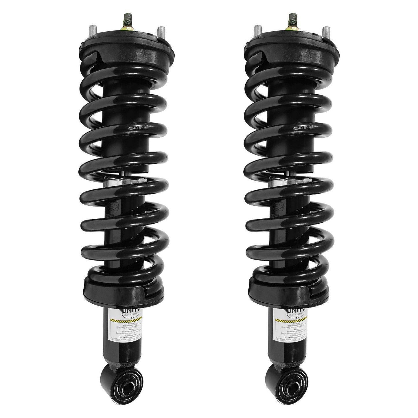 UNITY AUTOMOTIVE 2-11570-001 Front 2 Wheel Complete Strut Assembly Kit 2004-2011 Chevrolet Colorado