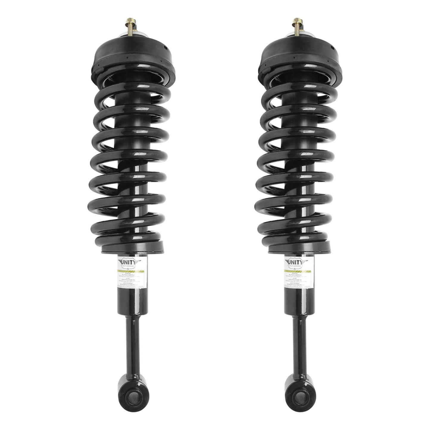 UNITY AUTOMOTIVE 2-11870-001 Front 2 Wheel Complete Strut Assembly Kit 2007-2010 Ford Explorer Sport Trac