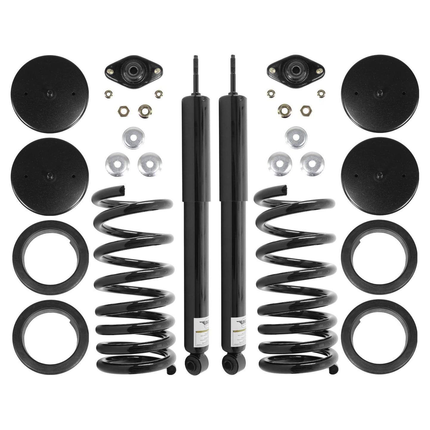 Elite Suspension 65110c Rear Coil Spring Replacing Air Spring including shocks 1993-1998 Lincoln Mark VIII