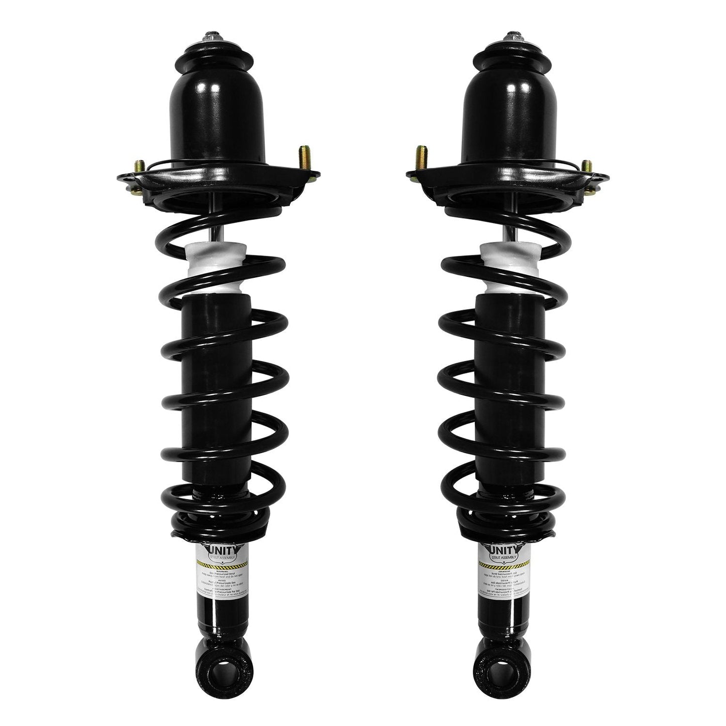 UNITY AUTOMOTIVE 2-15373-15374-001 Rear 2 Wheel Complete Strut Assembly Kit 2004-2009 Toyota Prius