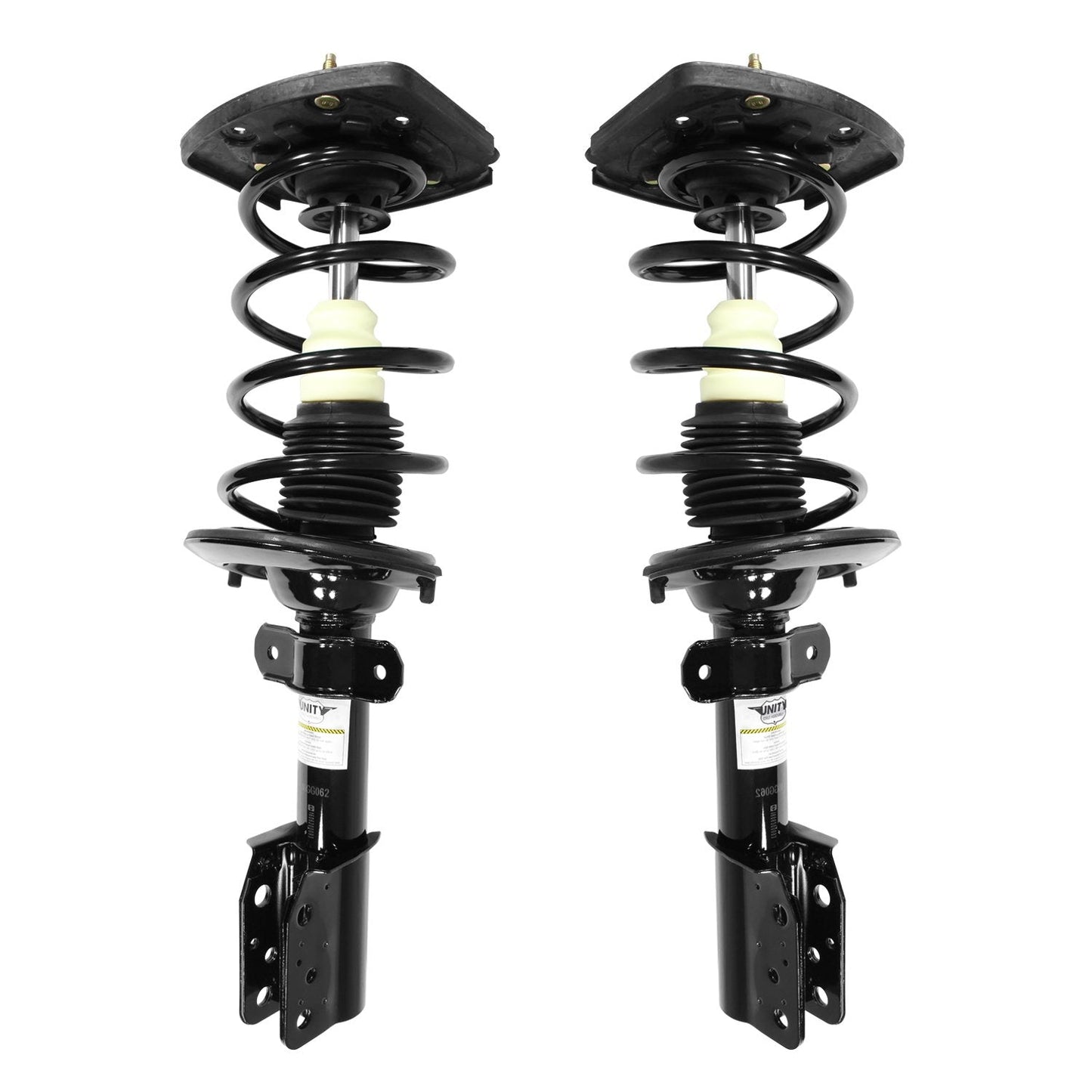 UNITY AUTOMOTIVE 2-15061-15062-001 Rear 2 Wheel Complete Strut Assembly Kit 2000-2011 Chevrolet Impala