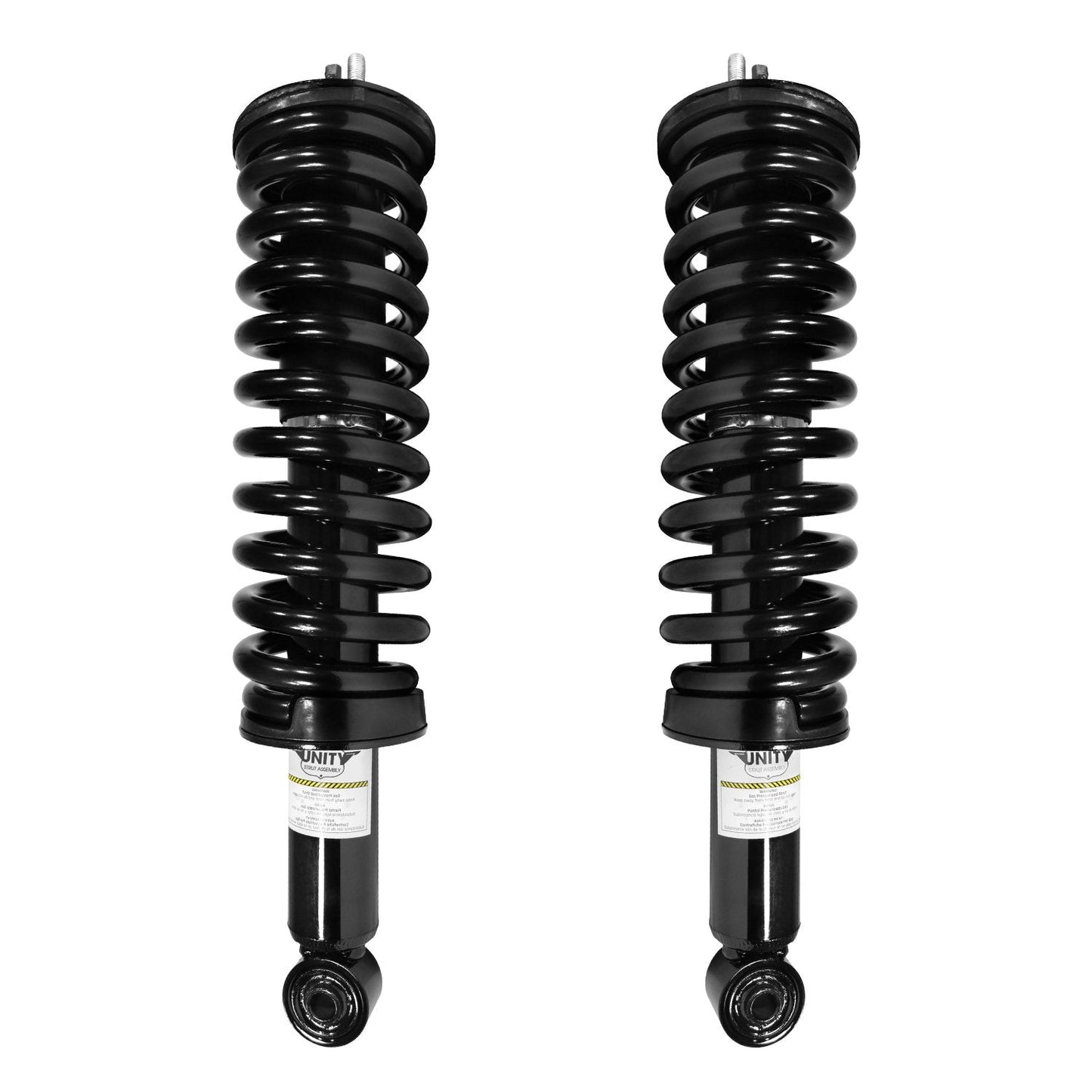 UNITY AUTOMOTIVE 2-11081-11082-001 Front 2 Wheel Complete Strut Assembly Kit 1995-2004 Toyota Tacoma