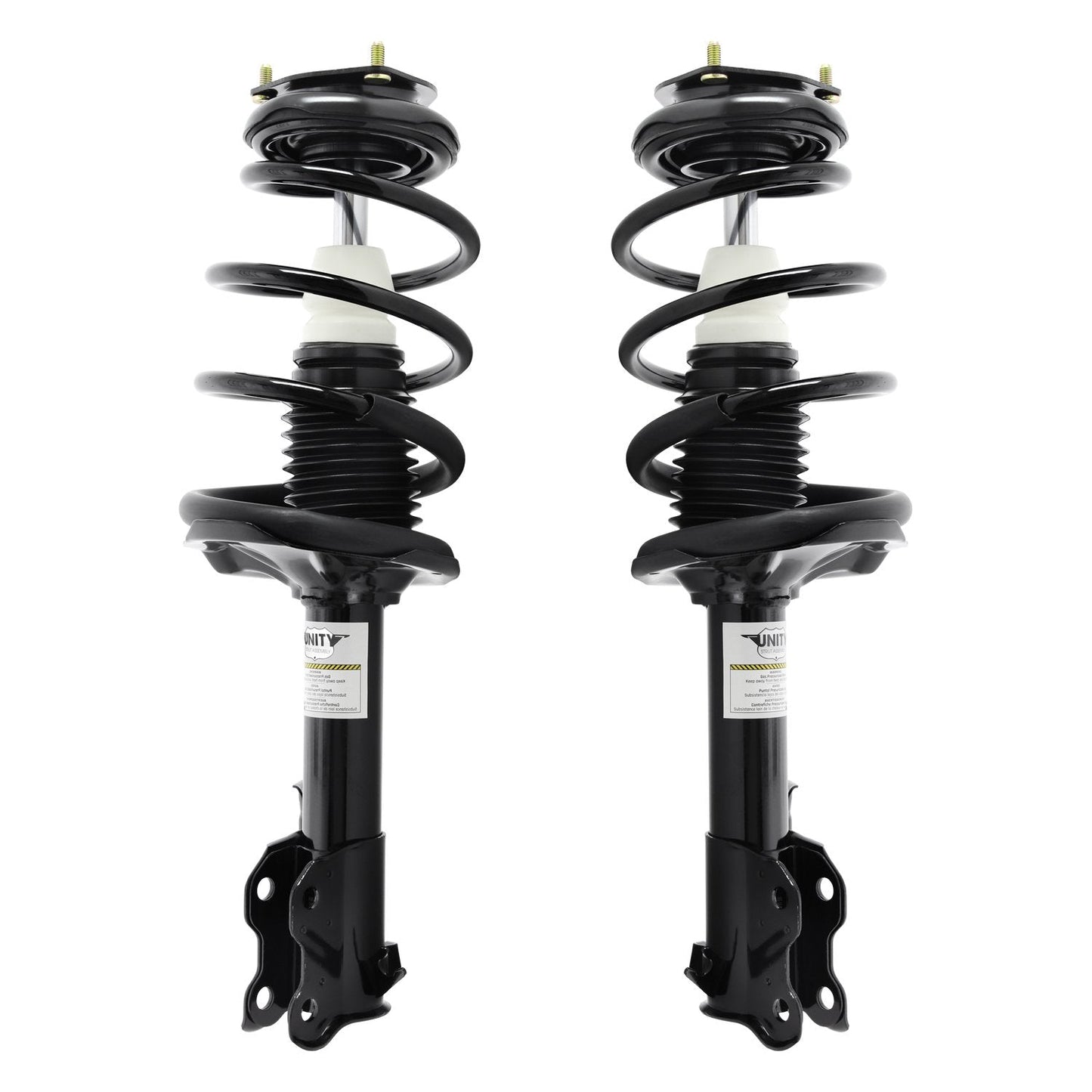 Unity Automotive 2-11575-11576-001 Front 2 Wheel Complete Strut Assembly Kit 2000-2001 Nissan Sentra