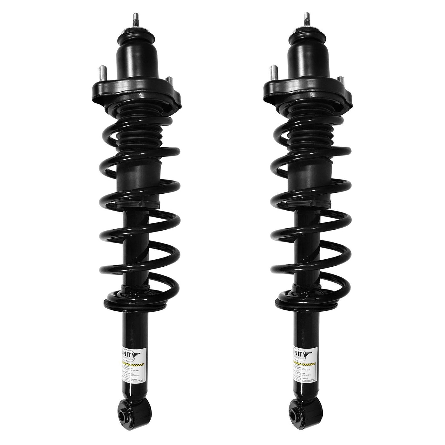 UNITY AUTOMOTIVE 2-15310-001 Rear 2 Wheel Complete Strut Assembly Kit 2007-2010 Chrysler Sebring