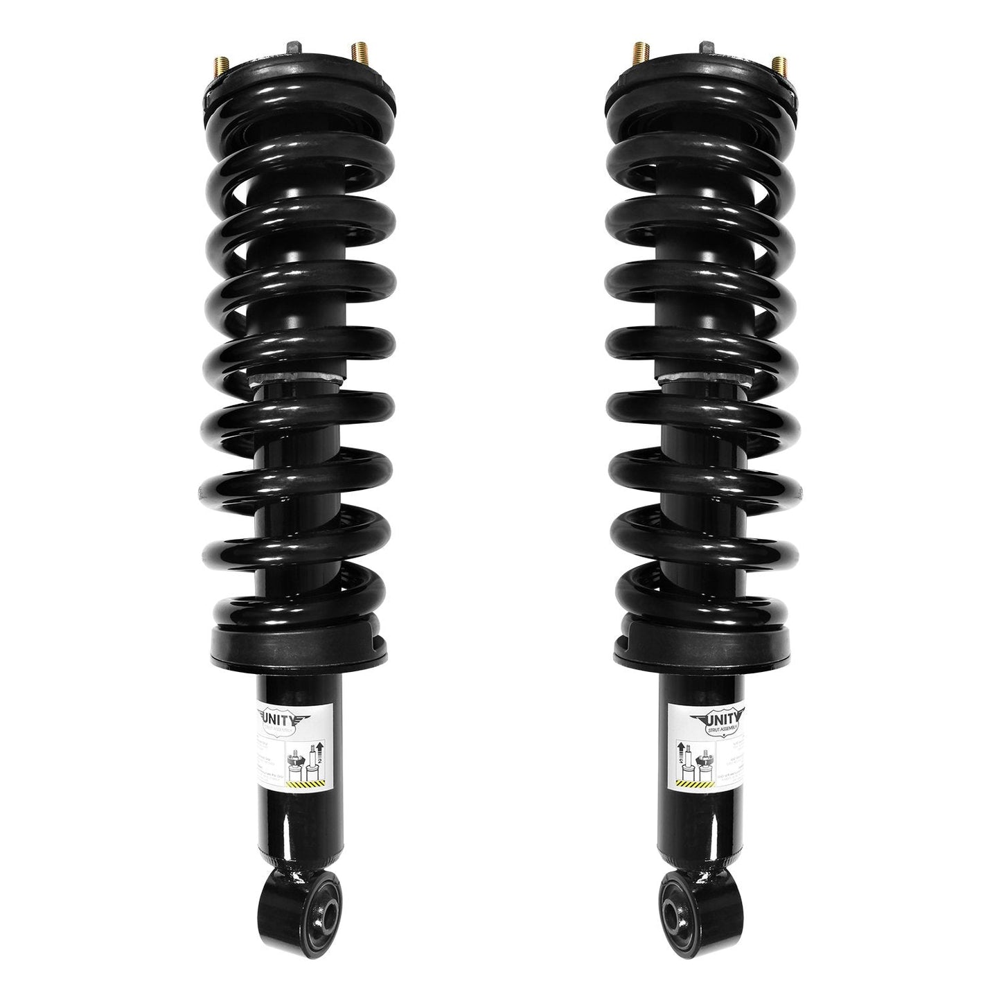 UNITY AUTOMOTIVE 2-11561-11562-001 Front 2 Wheel Complete Strut Assembly Kit 1996-2002 Toyota 4Runner V6