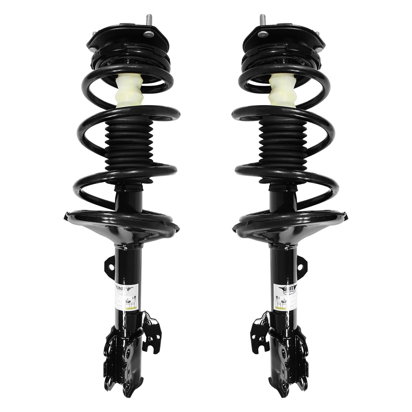 Unity Automotive 2-11473-11474-001 Front 2 Wheel Complete Strut Assembly Kit 2001-2003 Toyota Highlander AWD