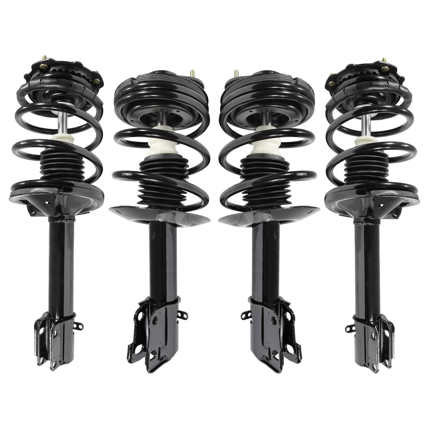 Unity 4-11240-15120-001 Front and Rear 4 Wheel Complete Strut Assembly Kit 1995-1999 Dodge Neon