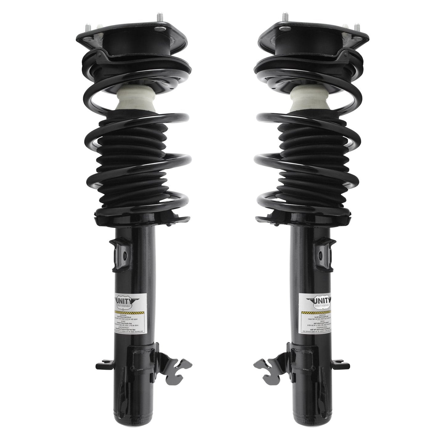 Unity Automotive 2-11971-11972-001 Front 2 Wheel Complete Strut Assembly Kit 2008-2014 Mini Cooper