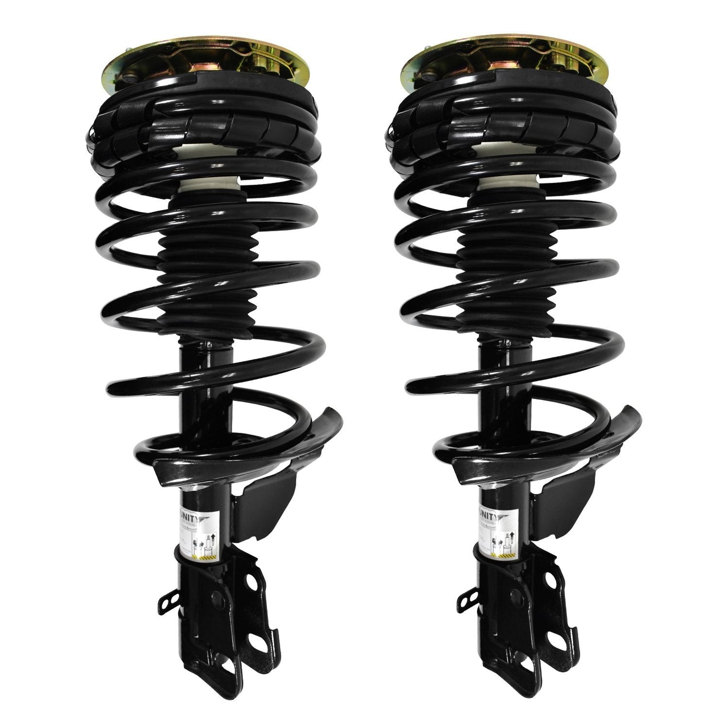 Unity Automotive 2-11250-001 Front 2 Wheel Complete Strut Assembly Kit 1984-1996 Buick Century