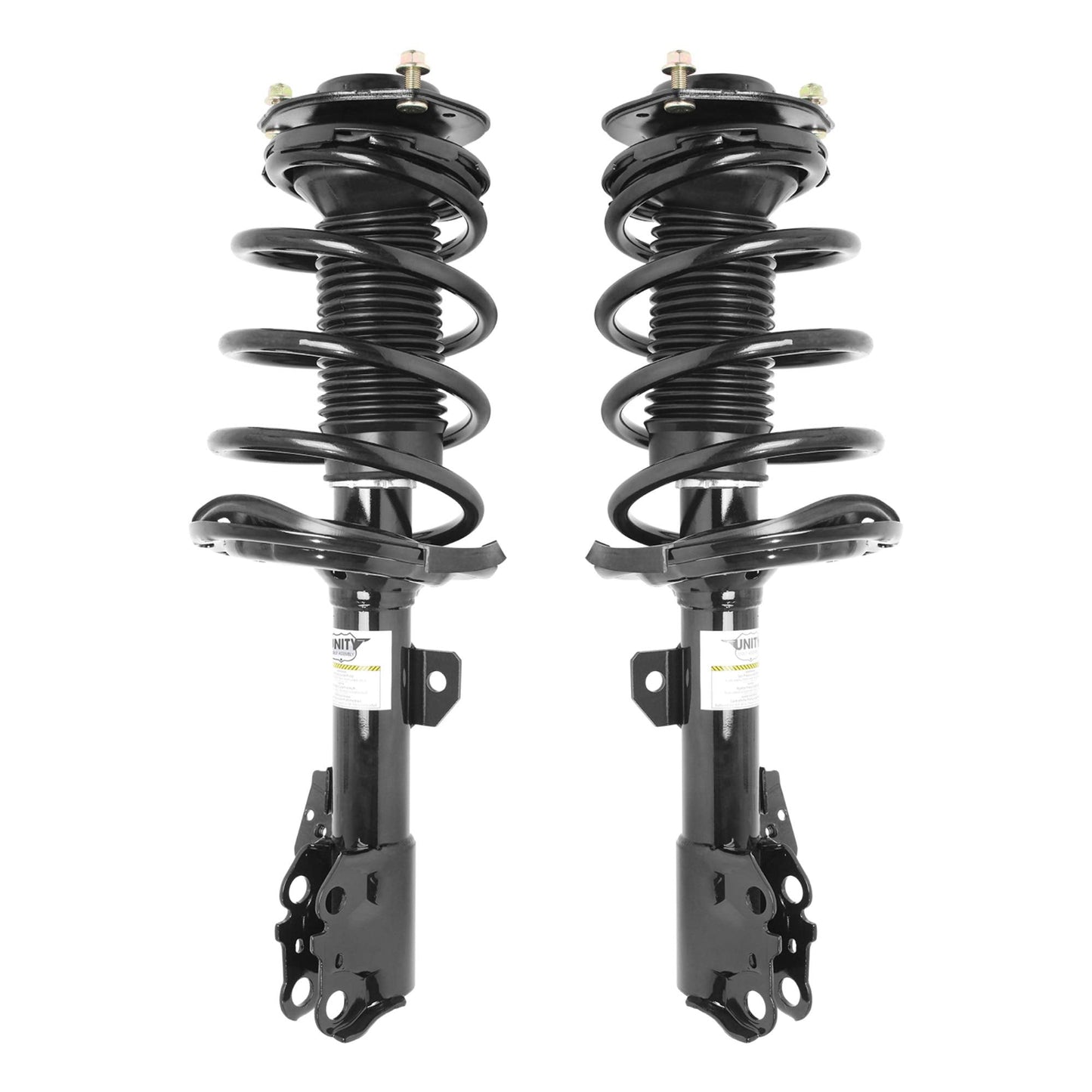 UNITY AUTOMOTIVE 2-11747-11748-001 Front 2 Wheel Complete Strut Assembly Kit 2010-2012 Lexus ES350