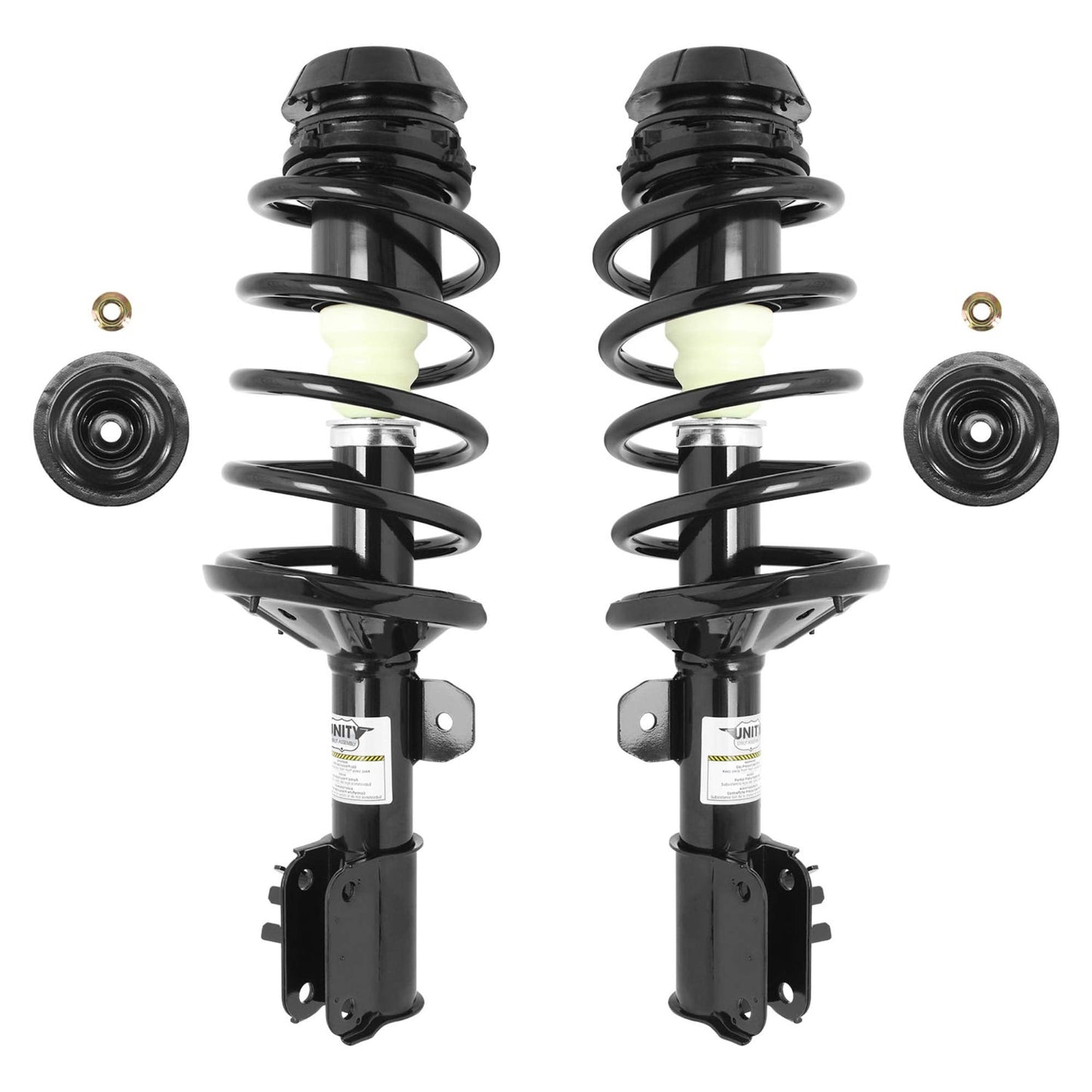 Unity Automotive 2-11423-11424-001 Front 2 Wheel Complete Strut Assembly Kit 2004-2008 Suzuki Forenza