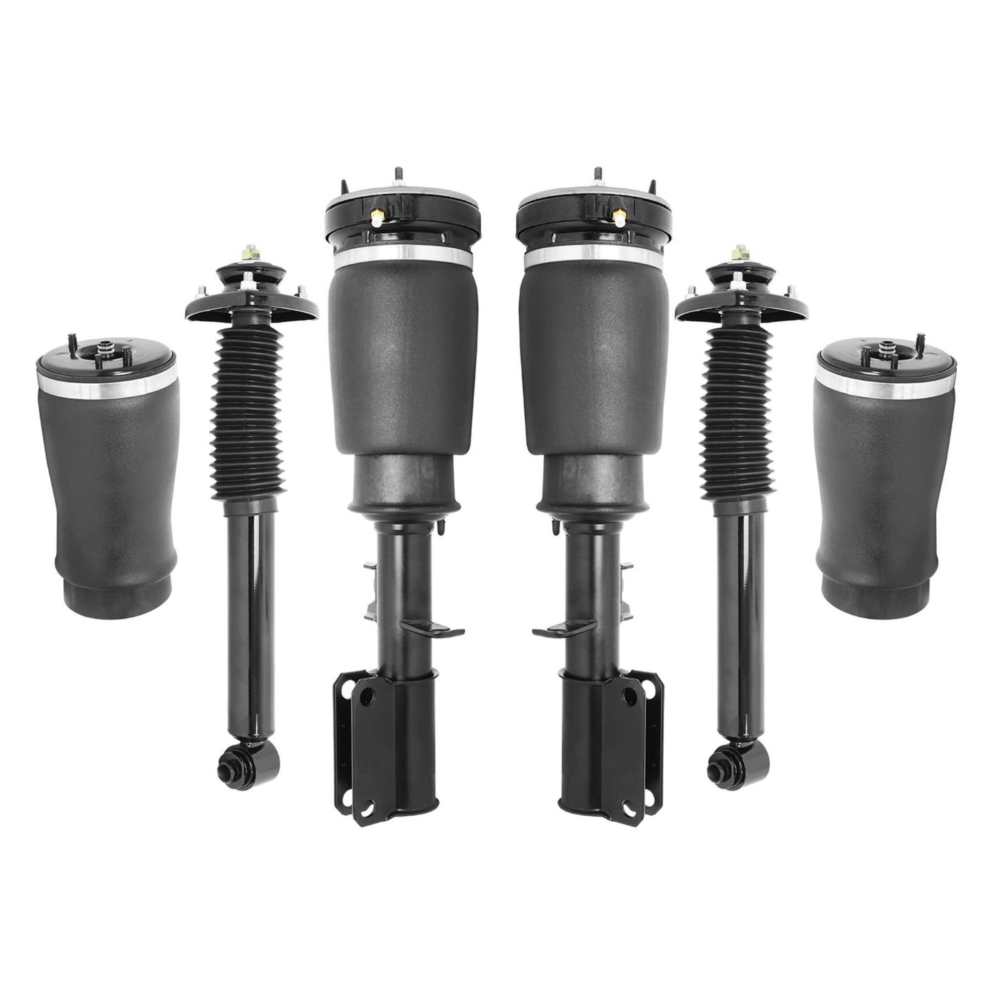 4-11191-15450-001 4 Wheel Complete Strut Assembly Kit 2001-2005 Chrysler Sebring Coupe, 2001-2005 Dodge Stratus Coupe