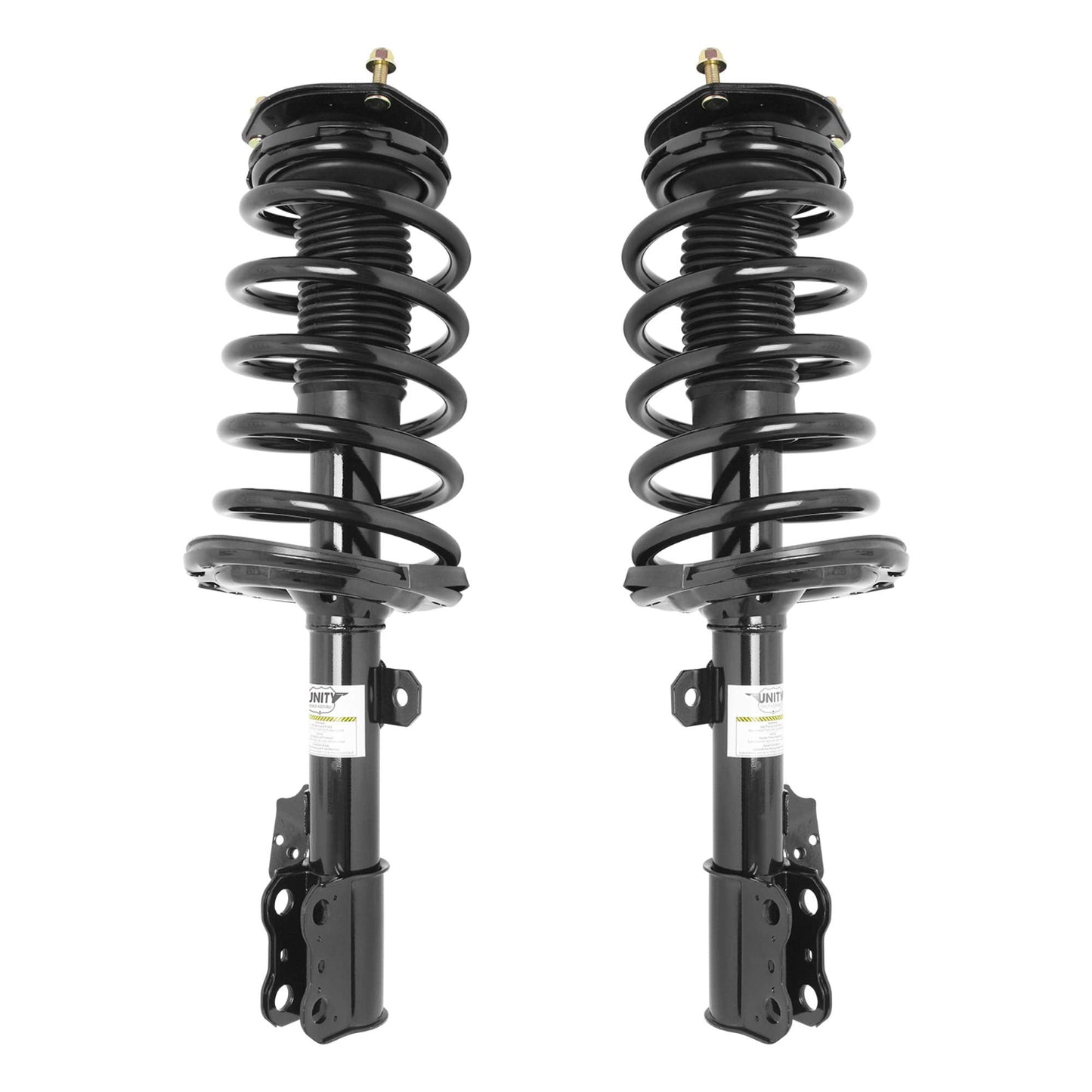 Unity Automotive 2-11997-11998-001 Front 2 Wheel Complete Strut Assembly Kit 2007-2010 Toyota Sienna