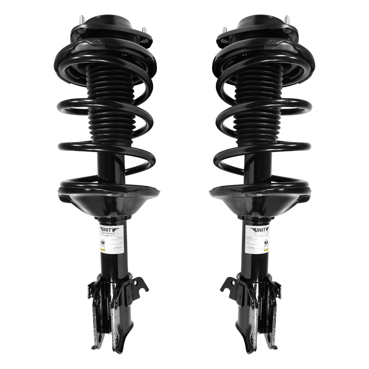 Unity Automotive 2-11851-11852-001 Front 2 Wheel Complete Strut Assembly Kit 2000-2002 Subaru Legacy