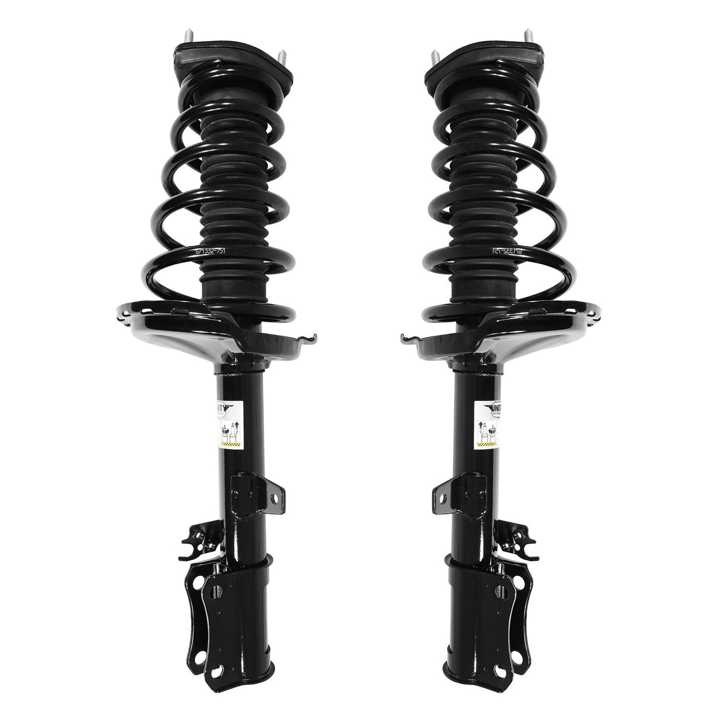 Unity Automotive 2-15901-15902-001 Rear 2 Wheel Complete Strut Assembly Kit 2004-2006 Lexus RX330 FWD