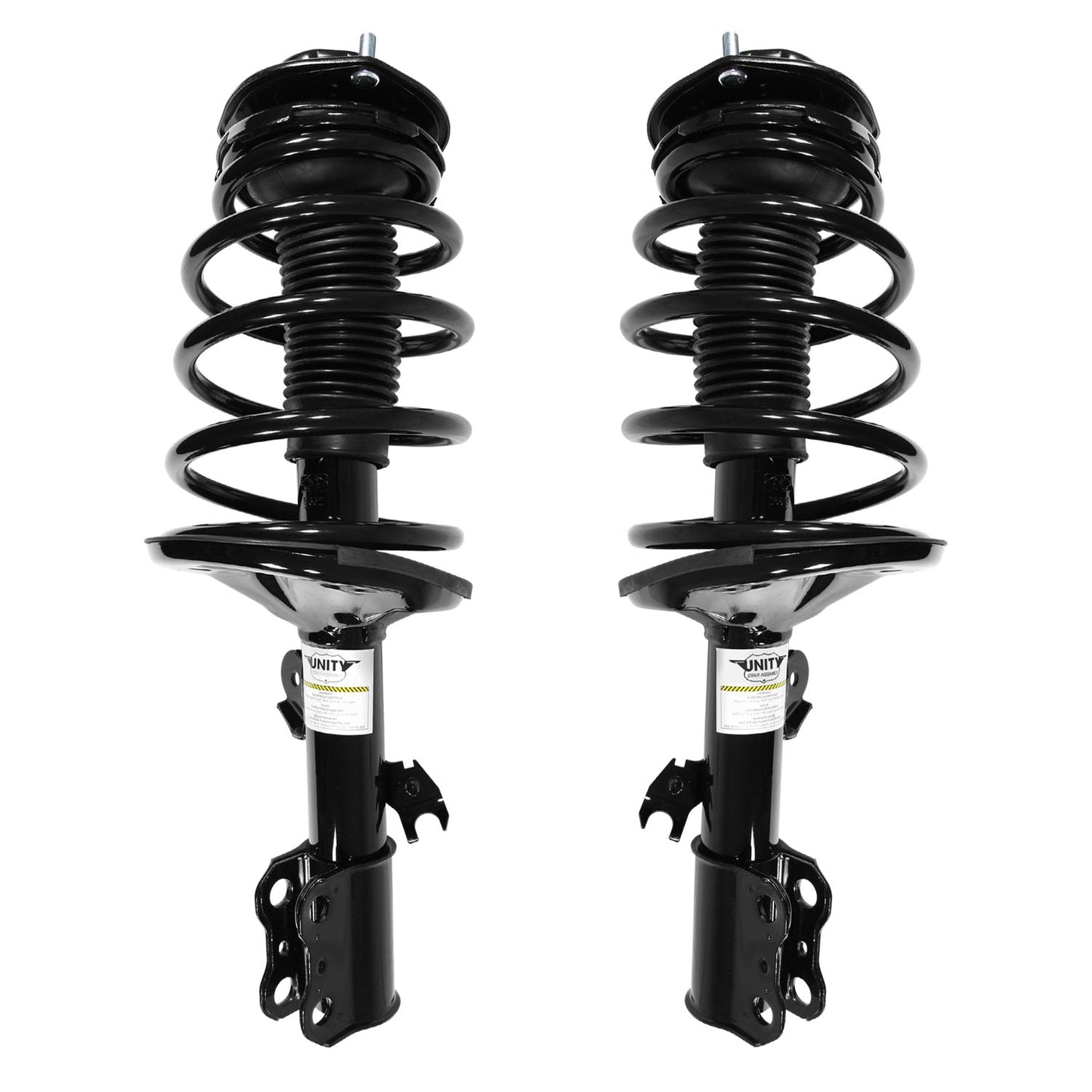 UNITY AUTOMOTIVE 2-11961-11962-001 Front 2 Wheel Complete Strut Assembly Kit 1998-2003 Toyota Sienna