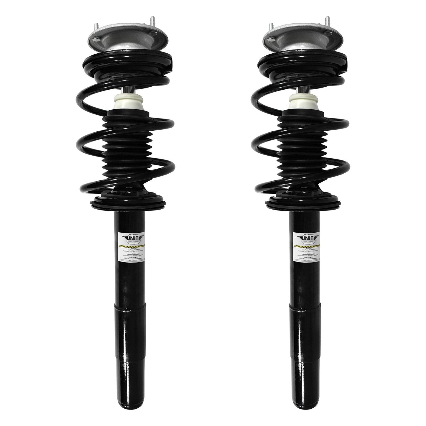 UNITY AUTOMOTIVE 2-11390-001 Front 2 Wheel Complete Strut Assembly Kit 1996-2000 BMW 528i