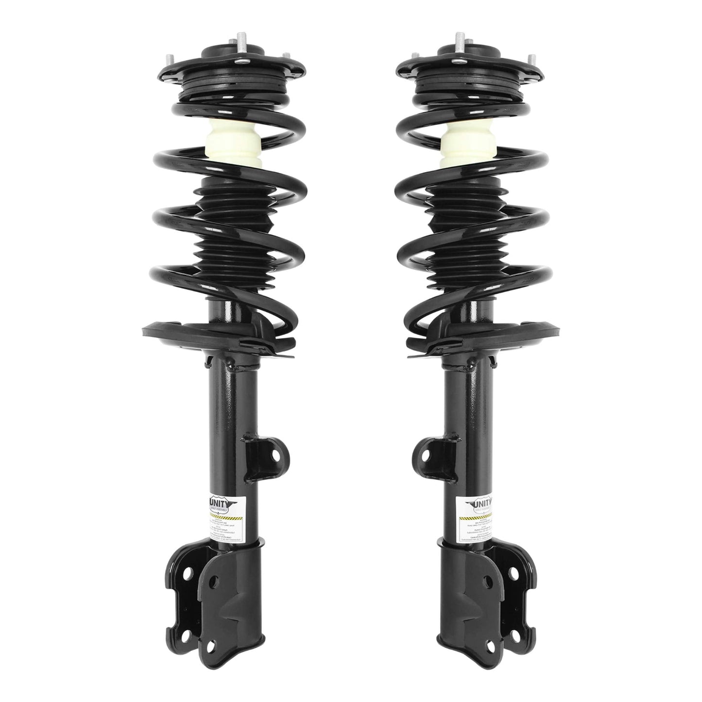 UNITY AUTOMOTIVE 2-11287-11288-001 Front 2 Wheel Complete Strut Assembly Kit 2010-2012 Hyundai Santa Fe