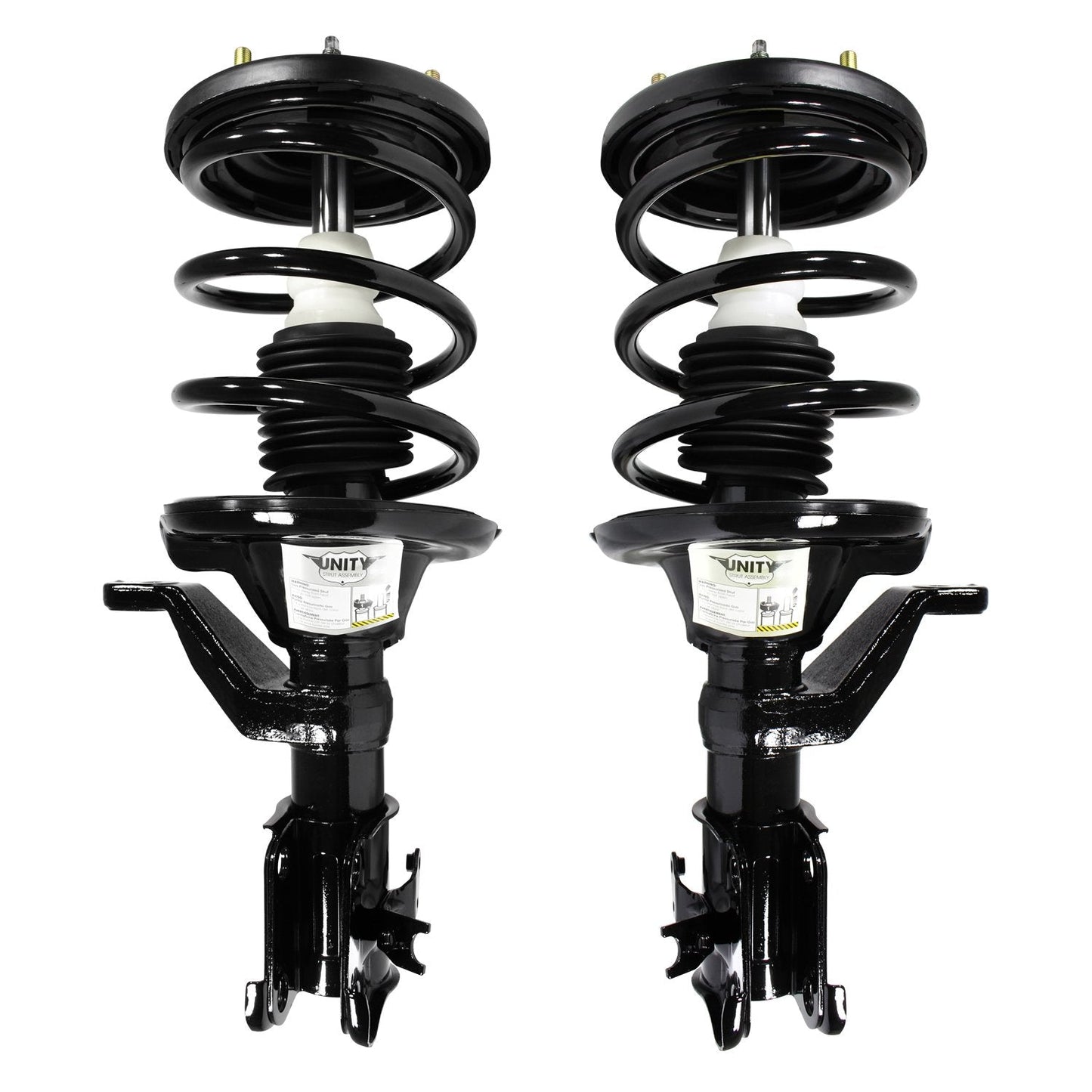Unity Automotive 2-11631-11632-001 Front 2 Wheel Complete Strut Assembly Kit 2003-2005 Honda Civic