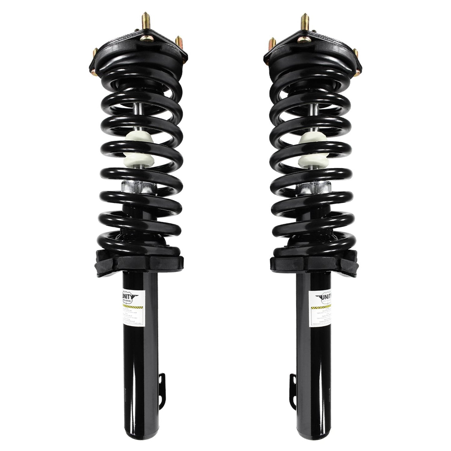 Unity Automotive 2-11211-11212-001 Front 2 Wheel Complete Strut Assembly Kit 2005-2010 Jeep Grand Cherokee