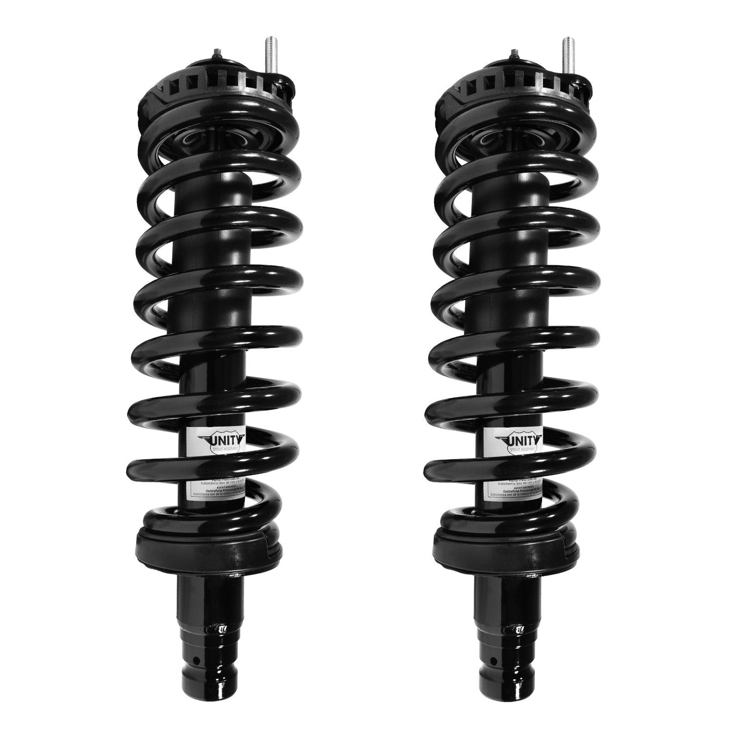 Unity Automotive 2-11180-001 Front 2 Wheel Complete Strut Assembly Kit 2004-2007 Buick Rainier