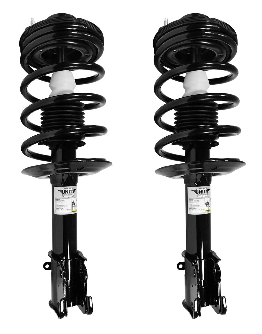 UNITY AUTOMOTIVE 2-11074-001 Front 2 Wheel Complete Strut Assembly Kit 2001-2010 Chrysler Pt Cruiser