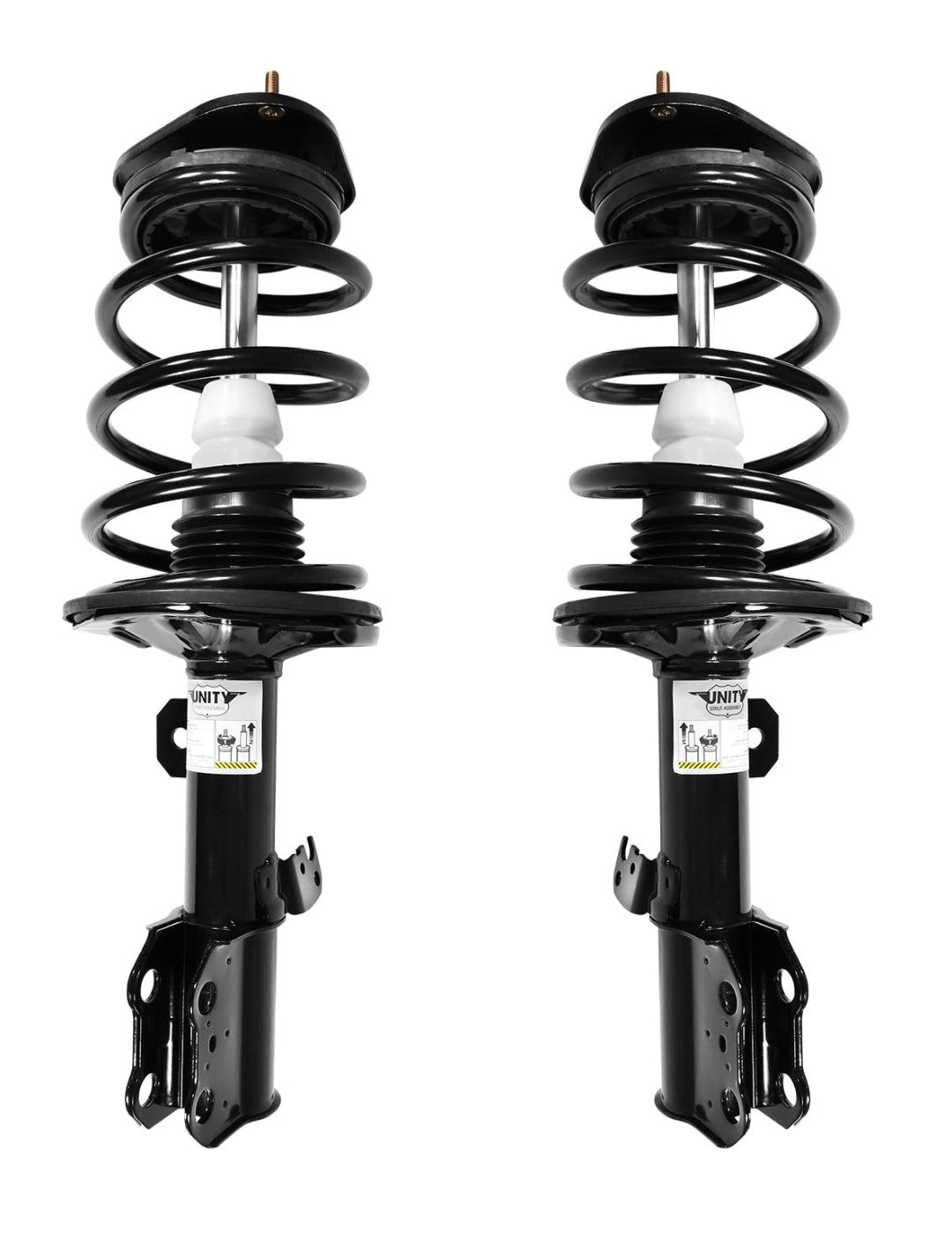 Unity Automotive 2-11241-11242-001 Front 2 Wheel Complete Strut Assembly Kit 2003-2008 Pontiac Vibe