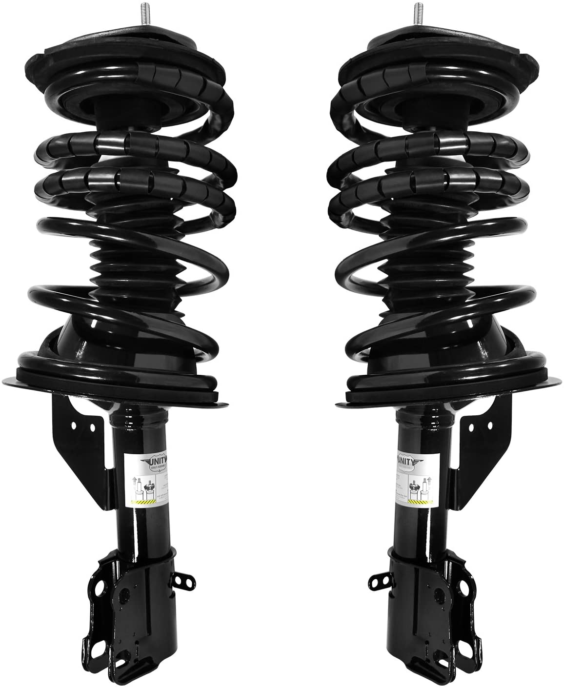 Unity Automotive 2-11521-11522-001 Front 2 Wheel Complete Strut Assembly Kit 1988-1993 Chrysler Fifth Avenue