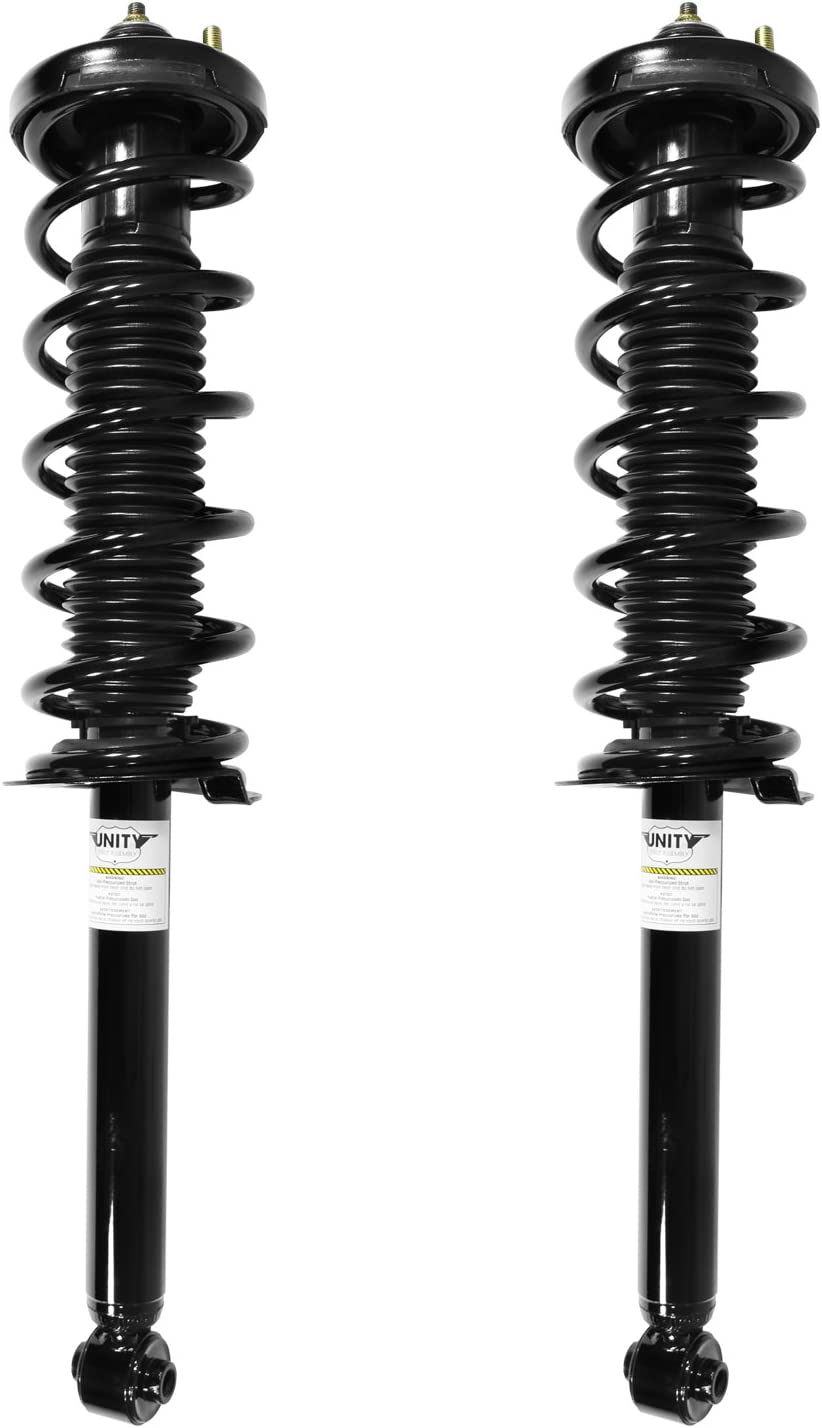 Unity Automotive 2-15050-001 Rear 2 Wheel Complete Strut Assembly Kit 2003-2007 Honda Accord