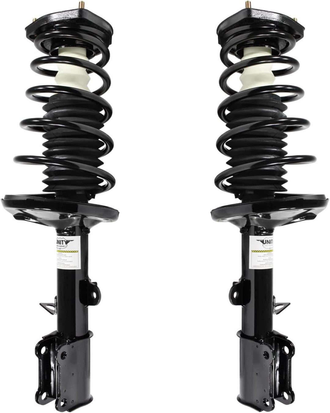 UNITY AUTOMOTIVE 2-15051-15052-001 Rear 2 Wheel Complete Strut Assembly Kit 1998-2002 Chevrolet Prizm
