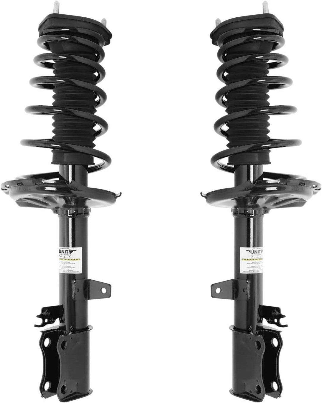 Unity Automotive 2-15921-15922-001 Rear 2 Wheel Complete Strut Assembly Kit 2008-2013 Toyota Highlander