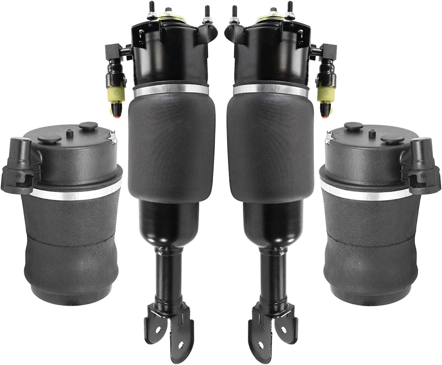 Elite Suspension 4-18-150001-15-550000 4 Wheel Air Strut Assembly Air Spring Kit Fits 1993-1998 Lincoln Mark VIII