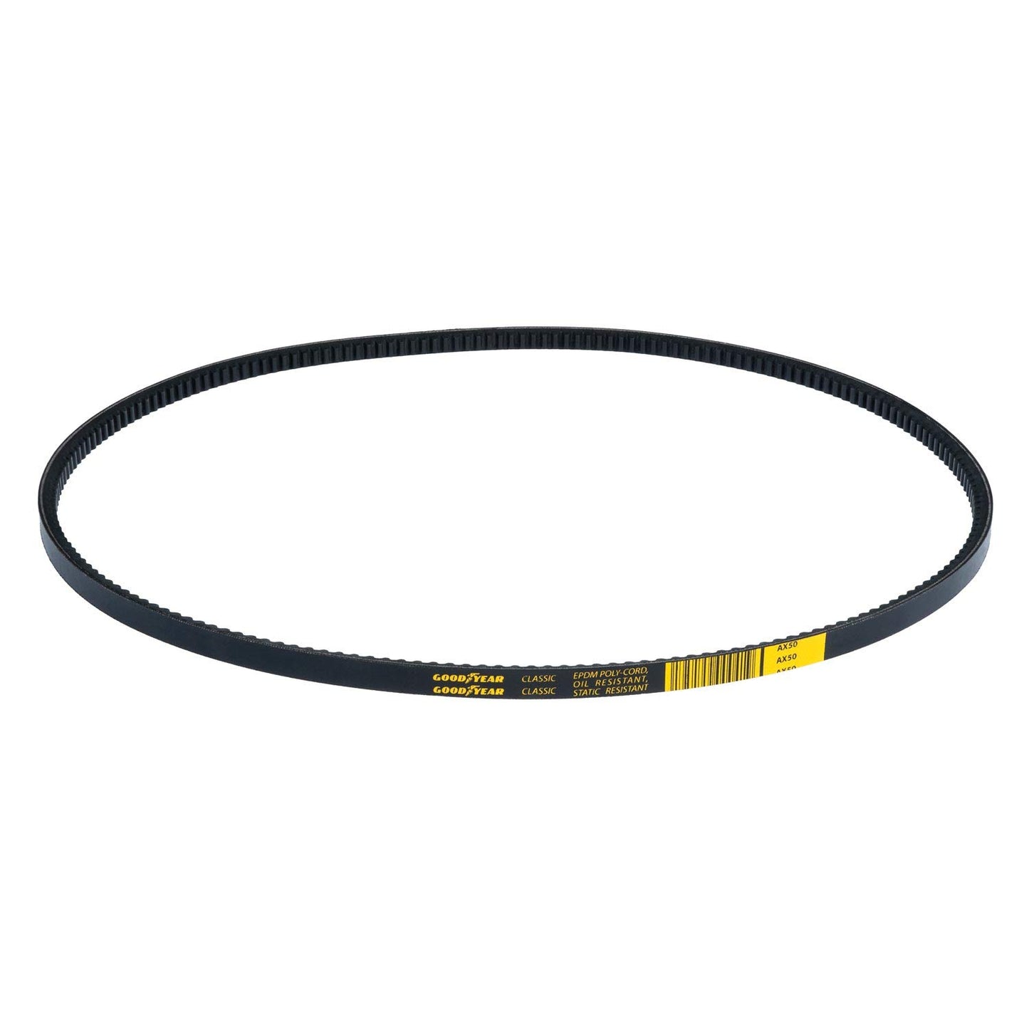 Goodyear AX61 Classical Raw Edge Industrial V-Belt, 63" Outside Circumference