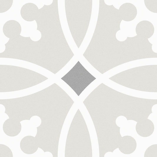 Modern 9X9 Beige Gray Design Porcelain Mosaic Tile B2C-DESIDI0909 - B2C TILE OUTLET