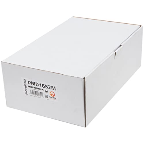 MAGMA Premium PMD1652M Semi-Metallic Brake Pads, Front